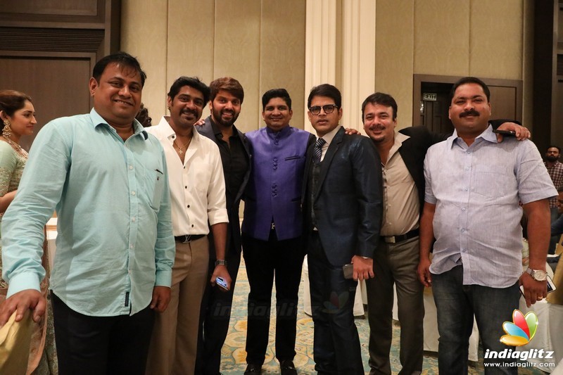 Actor Arya's Brother Sathya Wedding Reception