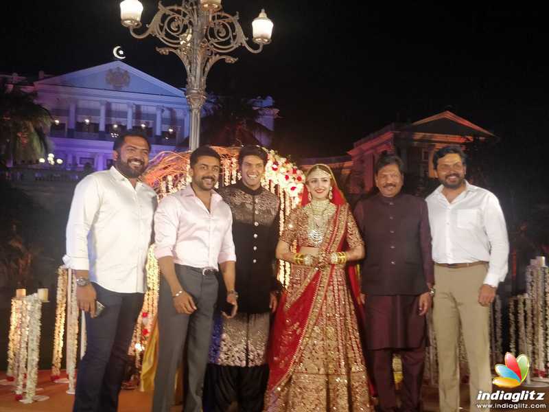 Arya & Sayyeshaa's Wedding