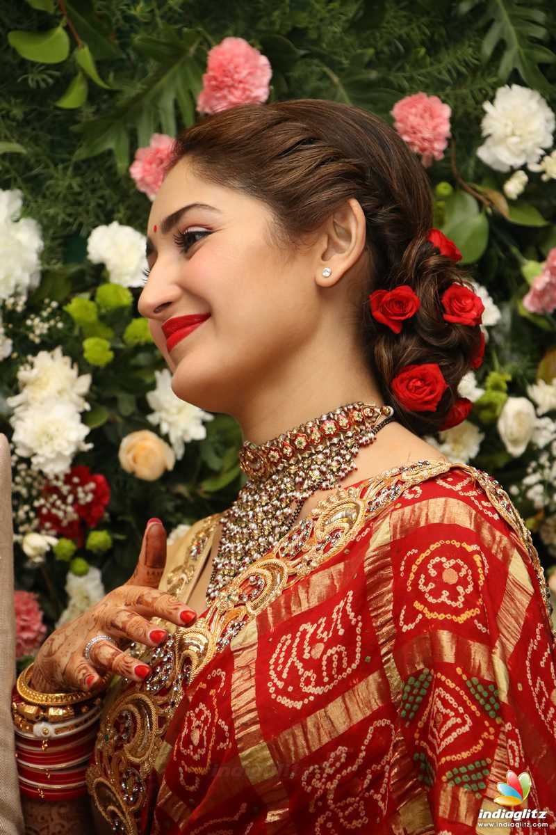 Arya & Sayyeshaa Wedding Reception