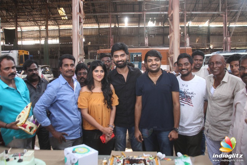 Atharva Celebrated His Birth Day In The Sets Of Boomerang