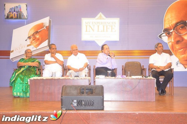 A.V.Meiyappan's 'My Experiences in Life' book release