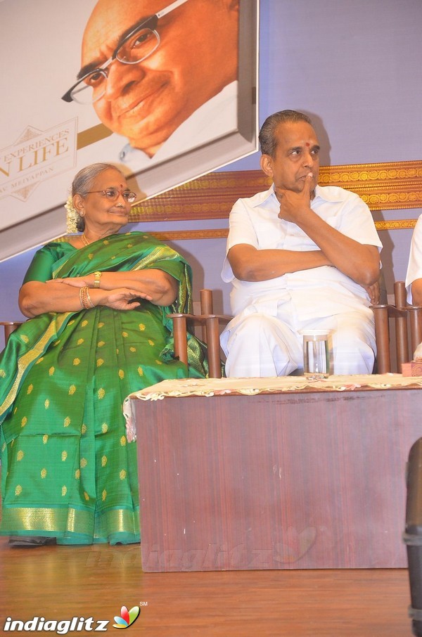 A.V.Meiyappan's 'My Experiences in Life' book release