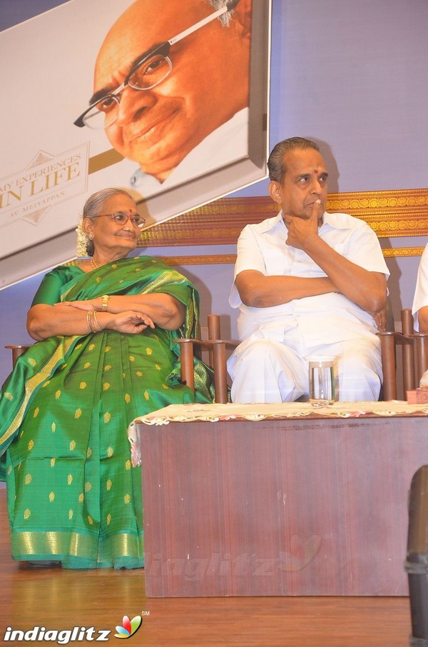 A.V.Meiyappan's 'My Experiences in Life' book release