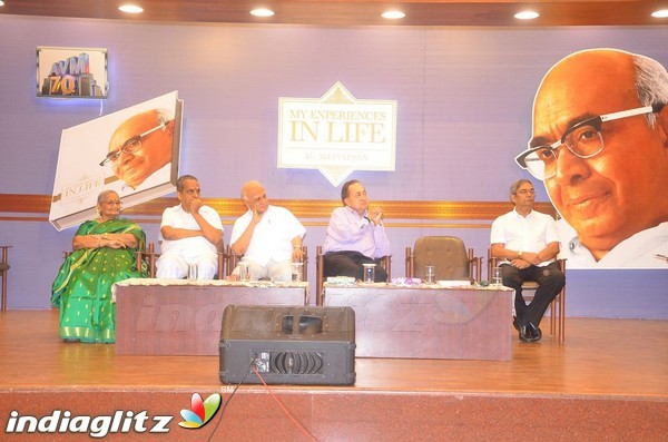 A.V.Meiyappan's 'My Experiences in Life' book release