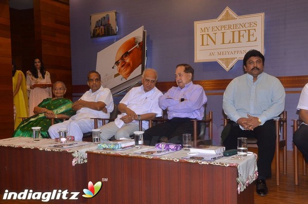 A.V.Meiyappan's 'My Experiences in Life' book release