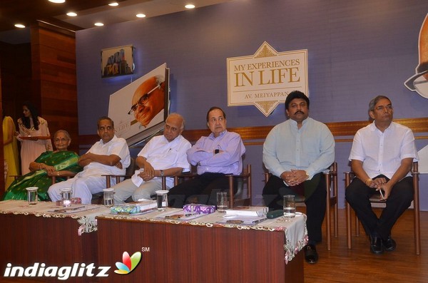 A.V.Meiyappan's 'My Experiences in Life' book release