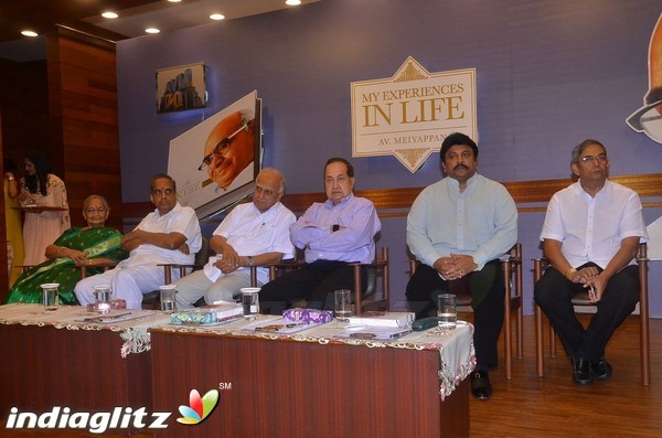 A.V.Meiyappan's 'My Experiences in Life' book release