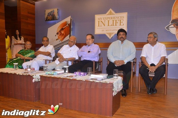 A.V.Meiyappan's 'My Experiences in Life' book release