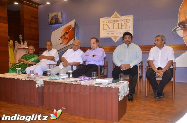 A.V.Meiyappan's 'My Experiences in Life' book release