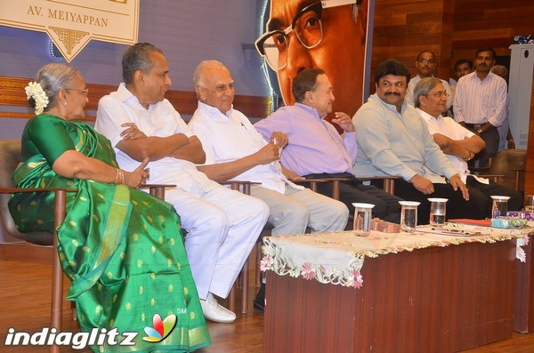 A.V.Meiyappan's 'My Experiences in Life' book release