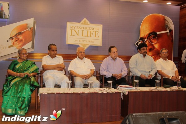 A.V.Meiyappan's 'My Experiences in Life' book release