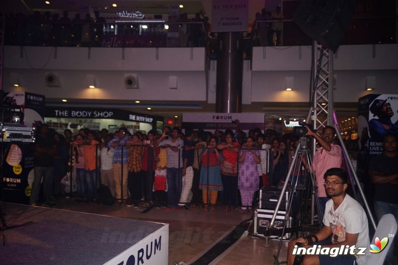 Benny Dayal LIVE In Concert at The Forum Vijaya Mall