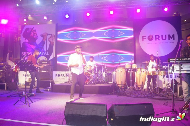 Benny Dayal LIVE In Concert at The Forum Vijaya Mall