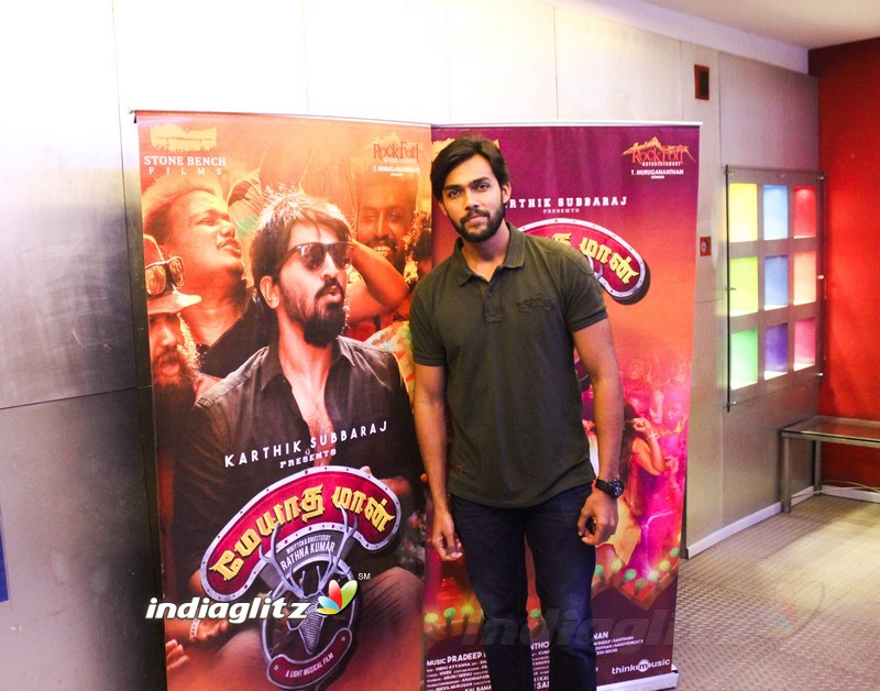 Bigg Boss Celebrities at Meyaadha Maan Special Screening