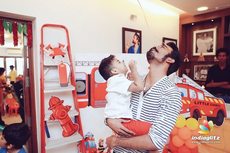 Rajini & Family celebrates grandson's B'day!