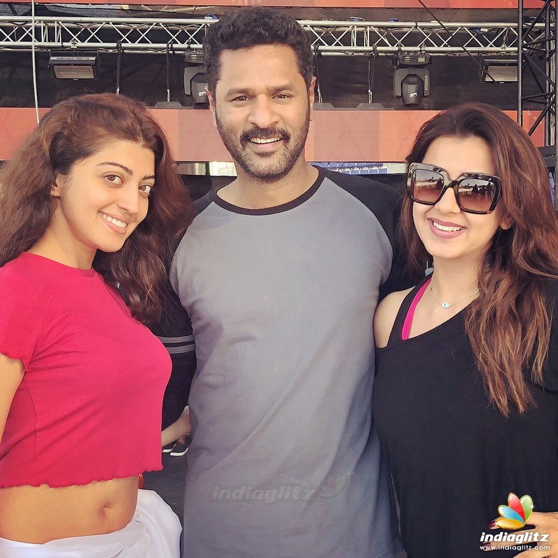 Nikki Galrani, Shantanoo, Prabhudeva, Isha Talwar, Pranita, Sreedhar at Sharjah