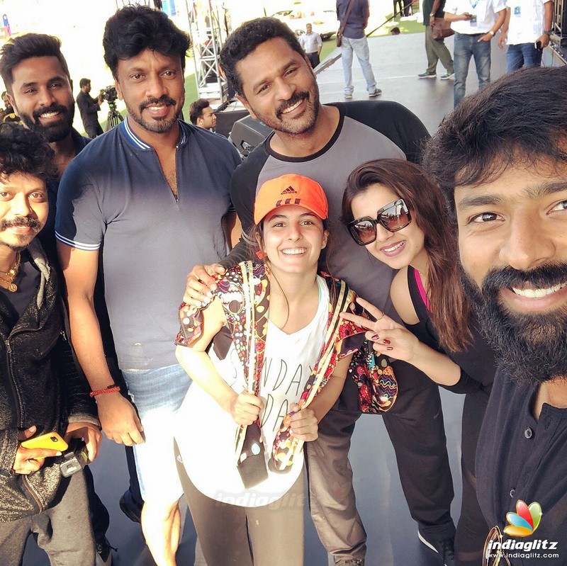 Nikki Galrani, Shantanoo, Prabhudeva, Isha Talwar, Pranita, Sreedhar at Sharjah