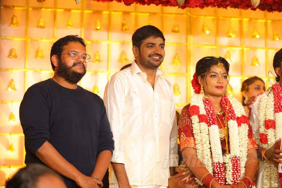 Director Chachi marriage - Sivakarthikeyan and Sathish attend