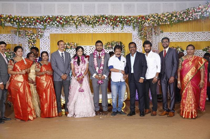 Actor Charlie Elder Son Adhithiya's Wedding Reception