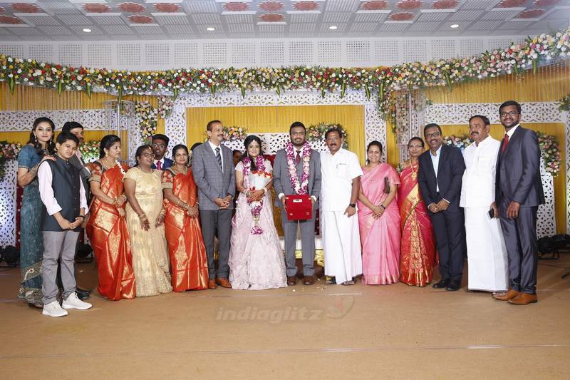 Actor Charlie Elder Son Adhithiya's Wedding Reception