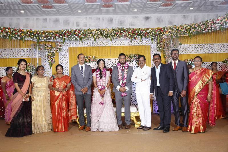 Actor Charlie Elder Son Adhithiya's Wedding Reception