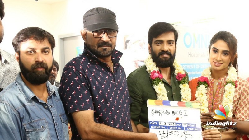 Santhanam Dhilluku Dhuddu 2 Movie Pooja