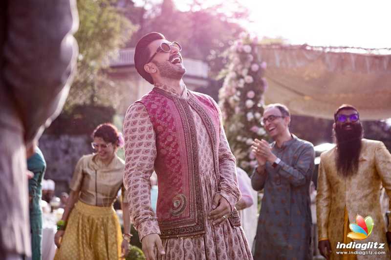 Deepika Padukone and Raveer's Mehendi Ceremony at Lake Como