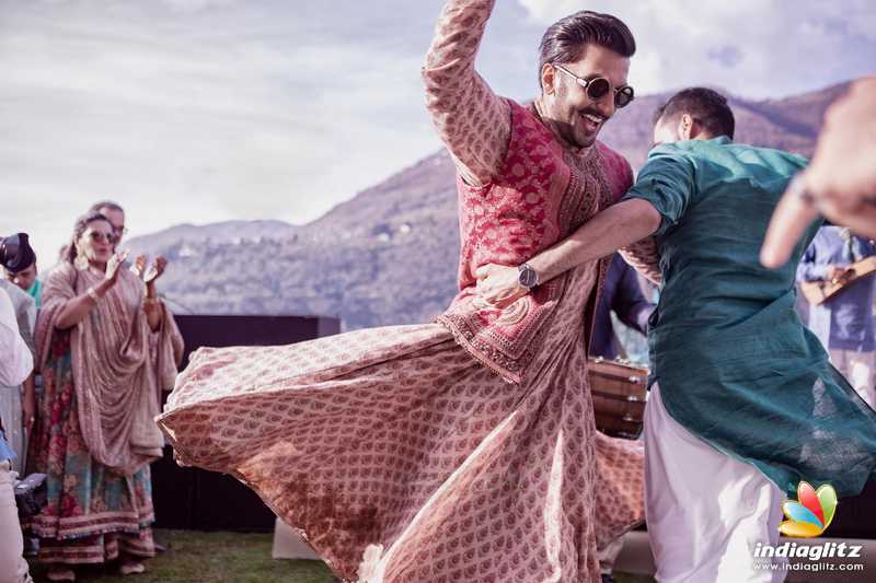 Deepika Padukone and Raveer's Mehendi Ceremony at Lake Como