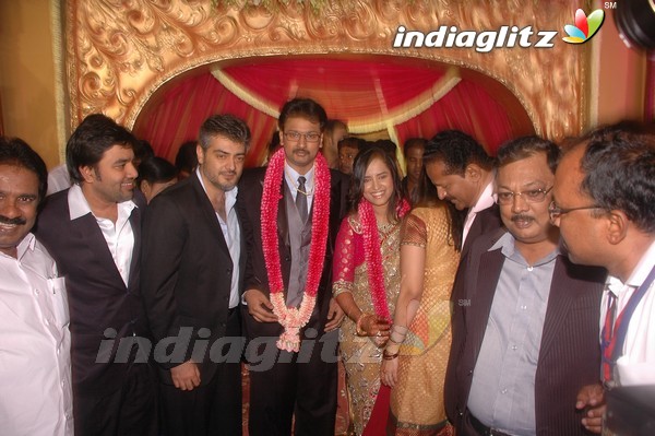 Star Guests @ Dhayanidhi Alagiri Wedding Reception