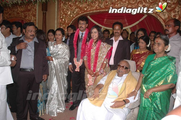 Star Guests @ Dhayanidhi Alagiri Wedding Reception