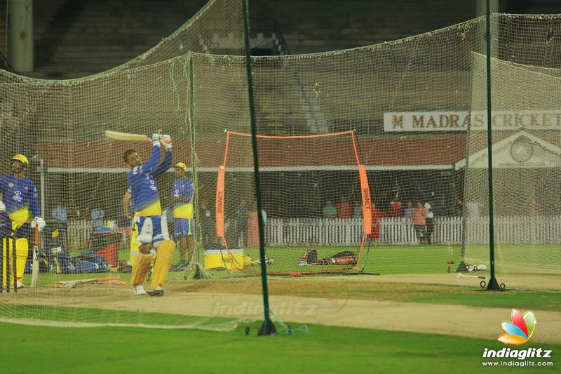 CSK Team Net Practice in Chennai