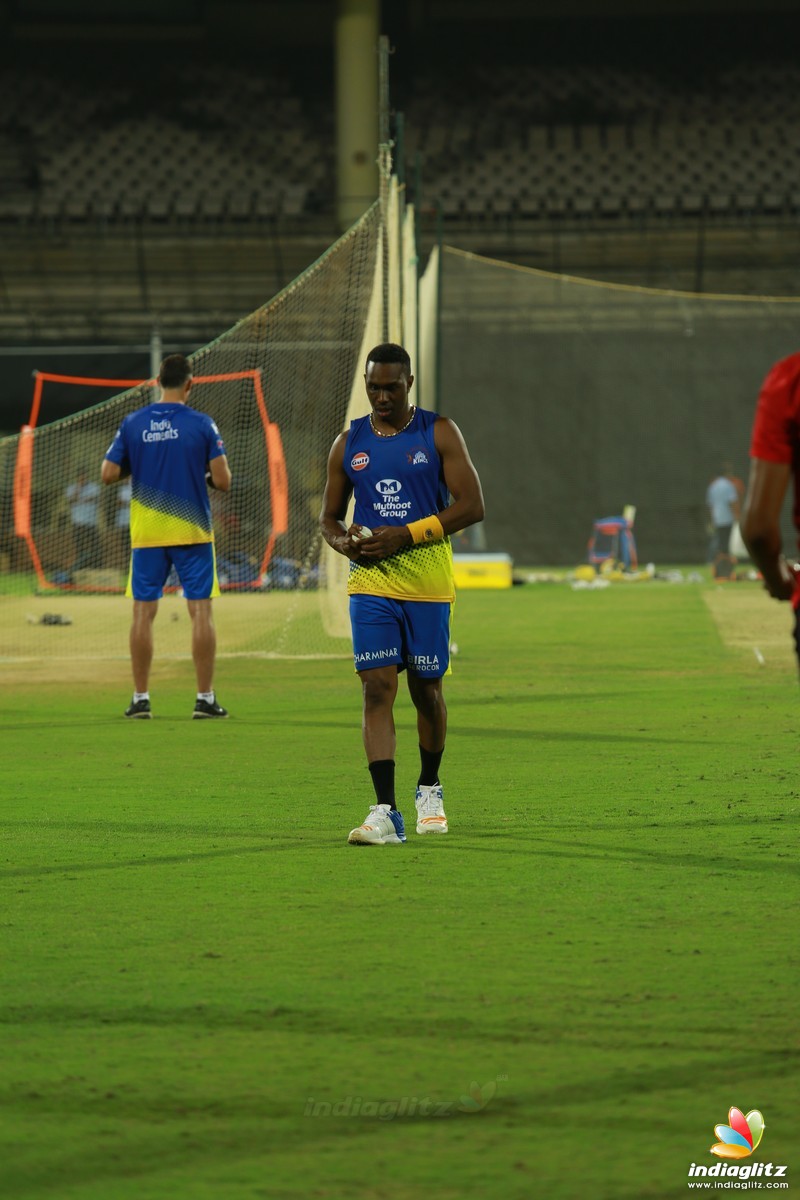 CSK Team Net Practice in Chennai