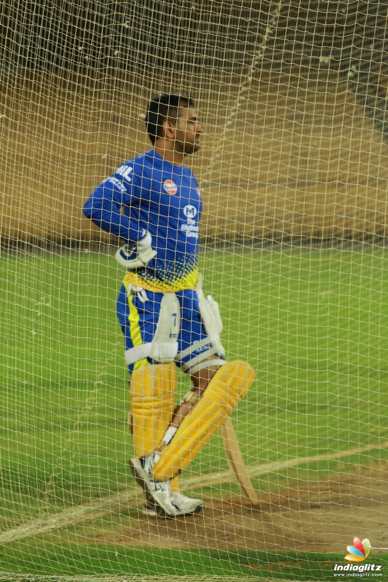 CSK Team Net Practice in Chennai