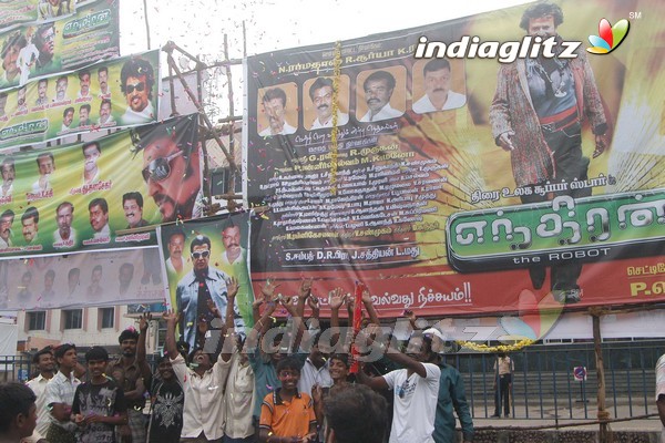 Opening Of `Endhiran' In Chennai