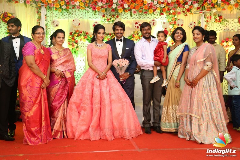 Esakki Kishore - Chandra Roshini Wedding Reception