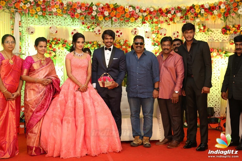 Esakki Kishore - Chandra Roshini Wedding Reception