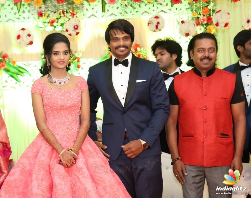 Esakki Kishore - Chandra Roshini Wedding Reception