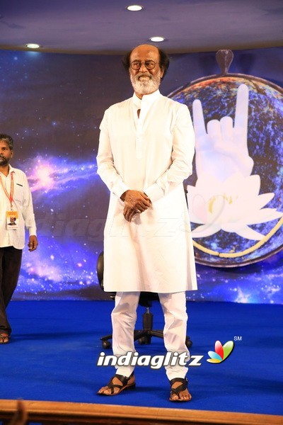 Superstar Rajinikanth At Fans Meet - Day 2