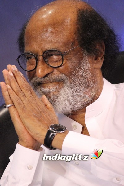 Superstar Rajinikanth At Fans Meet - Day 2