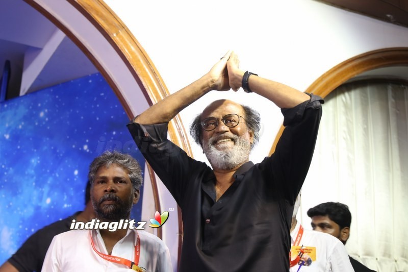 Superstar Rajinikanth At Fans Meet