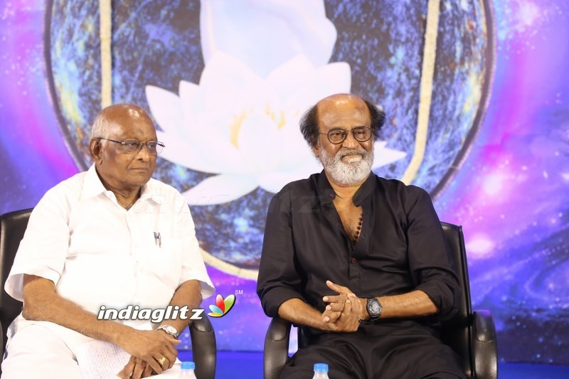 Superstar Rajinikanth At Fans Meet