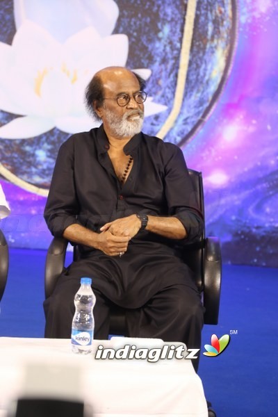 Superstar Rajinikanth At Fans Meet