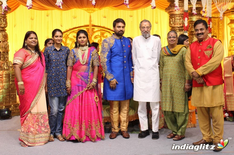 Fefsi Vijayan Master son's wedding reception