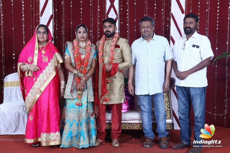 Tamil Film Producer Council Ec Member Gafar's Son Wedding Reception