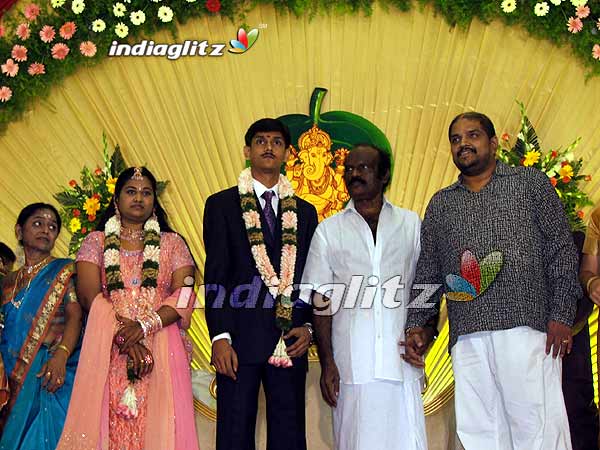 Comedian Goundamani's Daughter Wedding Reception