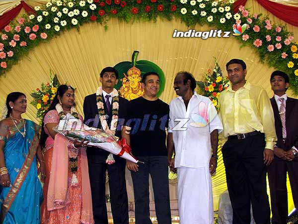 Comedian Goundamani's Daughter Wedding Reception