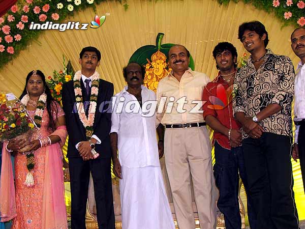 Comedian Goundamani's Daughter Wedding Reception