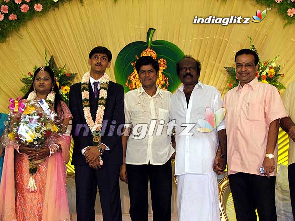 Comedian Goundamani's Daughter Wedding Reception