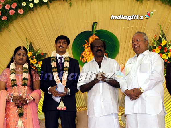 Comedian Goundamani's Daughter Wedding Reception