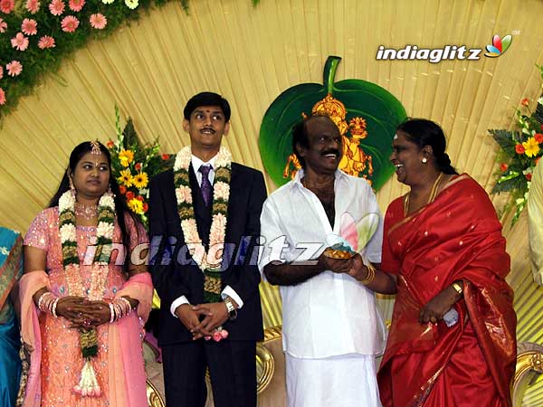 Comedian Goundamani's Daughter Wedding Reception